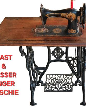Macchina da cucire d'epoca Rast & Gasser 800/900