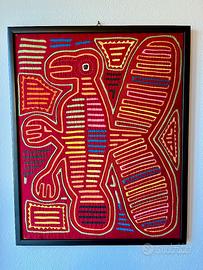 Pannello Kuna Mola Verticale