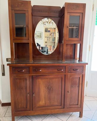 Credenza con specchiera