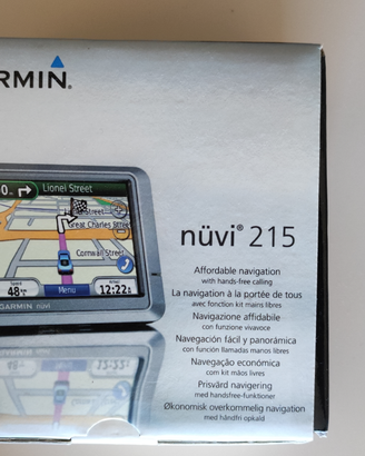 Navigatore satellitare Garmin Nuvi 215 bluetooth