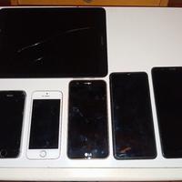Lotto telefoni e tablet per pezzi – iPhone Samsung
