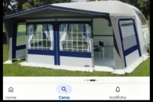 Veranda per roulotte