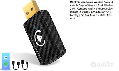 Dongle AndroidAuto Wireless, da cablato a wireless