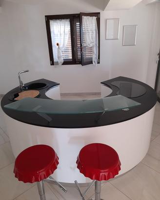 cucina stosa semi cerchio rotonda 