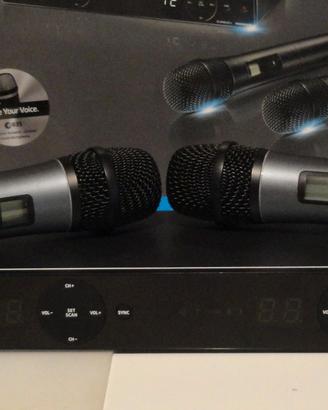 MICROFONI WIRELESS SENNHEISER DUAL 835 no