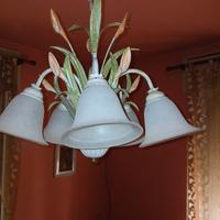 set lampadario, piantana e applique da parete