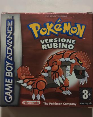 Pokémon Versione Rubino GBA - Completo ITA