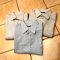 Set 3 Camicie Uomo Classiche Cotone