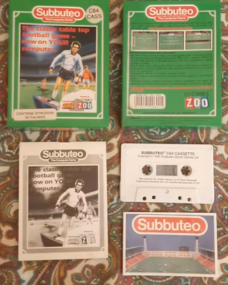 Commodore 64 - Subbuteo The Computer Game ITALIANO