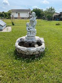 Fontana con putto