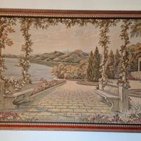 Arazzo "The Terraca" o vista del lago di Como