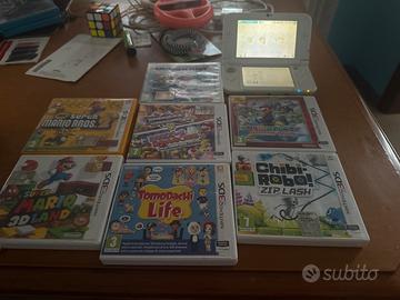Nintendo 3ds xl 7 giochi