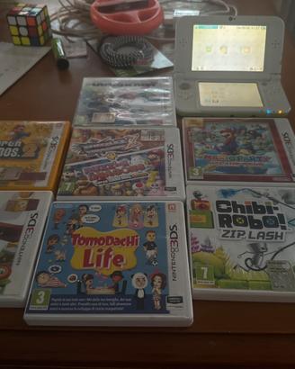 Nintendo 3ds xl 7 giochi