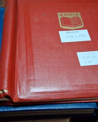 3 album grandi FRANCOBOLLI Olanda e Sud America.