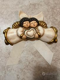Thun Coppia di Angeli grandi con cuore