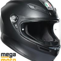 CASCO AGV K6 NERO OPACO