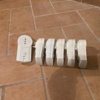 8 Prese elettriche radiocomandate 2 telecomandi