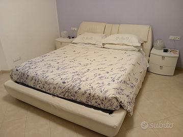 letto imbottito con contenitore