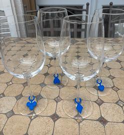 12X ciondoli segna bicchieri simboli carte in pla