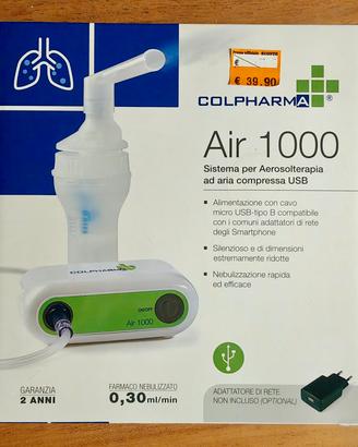 Aerosol portatile Colpharma Air 1000 USB - NUOVO