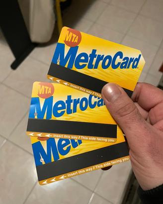 Metrocard da collezione