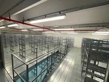 SCAFFALATURA 250MQ MARCEGAGLIA COME NUOVA