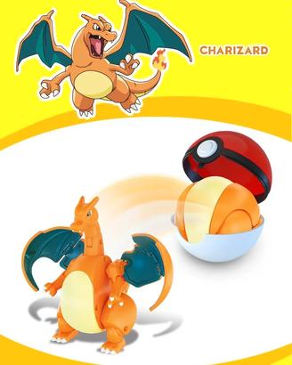 Charizard Pokémon – Action Figure Trasformabile