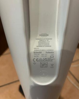 Vorwerk Folletto Senza Fili VK7