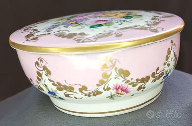 Scatolina portaoggetti Limoges porcellana vintage