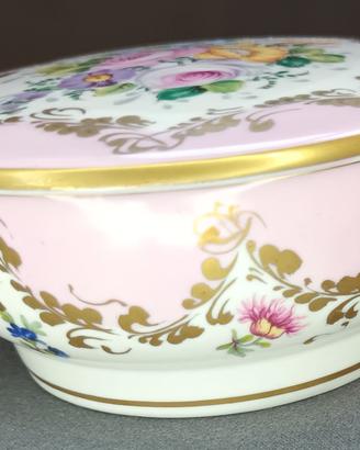 Scatolina portaoggetti Limoges porcellana vintage
