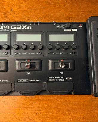 Pedaliera multieffetto per chitarra Zoom G3Xn