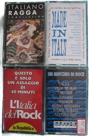 Lotto Audio Cassette Originali Rock Italiano