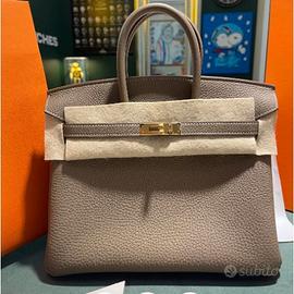 HERMÈS BIRKIN 25 ETOUPE NEW 12/24