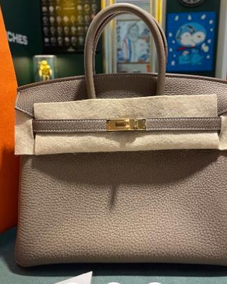 HERMÈS BIRKIN 25 ETOUPE NEW 12/24