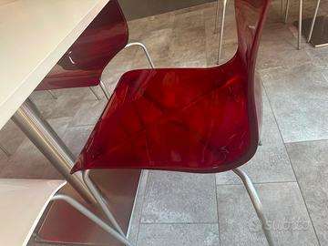 SEDIE E TAVOLI PLEXIGLASS