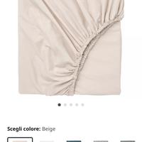 Lenzuolo con angoli IKEA