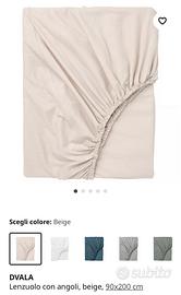 Lenzuolo con angoli IKEA