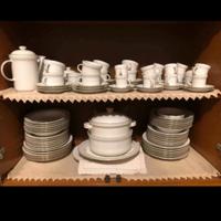 Servizio Richard Ginori anni 60 bordo in oro