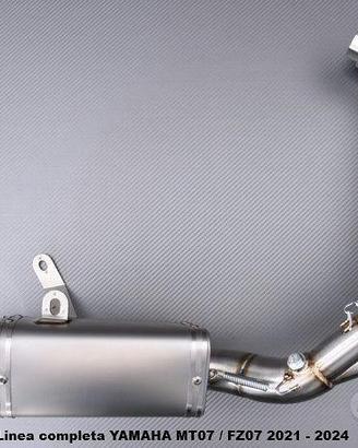 Linea completa YAMAHA MT07 / FZ07 2021 - 2024