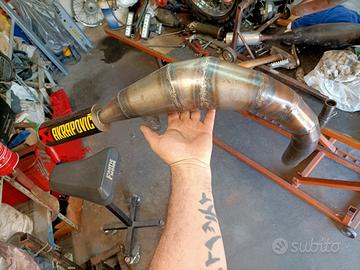 marmitta artigianale attacco 22 