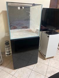 Aquario marino cubico 62x62x62