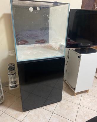 Aquario marino cubico 62x62x62