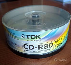 Campana di CD-R registrabili della marca TDK