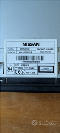 Autoradio originale Nissan Micra K13 anno 2015