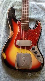 basso elettrico fender Jazz bass buttarini relic