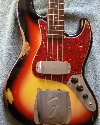 basso elettrico fender Jazz bass buttarini relic
