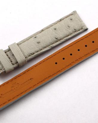 Cinturino Jaeger Le-Coultre Struzzo Grigio 17 mm