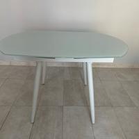 Tavolo in vetro allungabile  90x120
