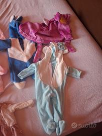 vestiti bambole 40 cm ,qualcuno piu' piccolo
