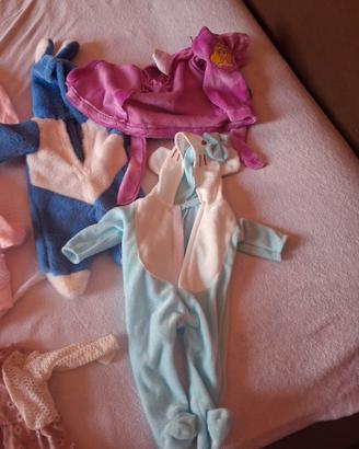 vestiti bambole 40 cm ,qualcuno piu' piccolo